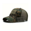 Camo Hook-and-Loop Mesh Cap